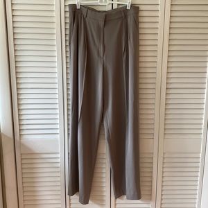 High-waisted H&M Grey Dress Pants